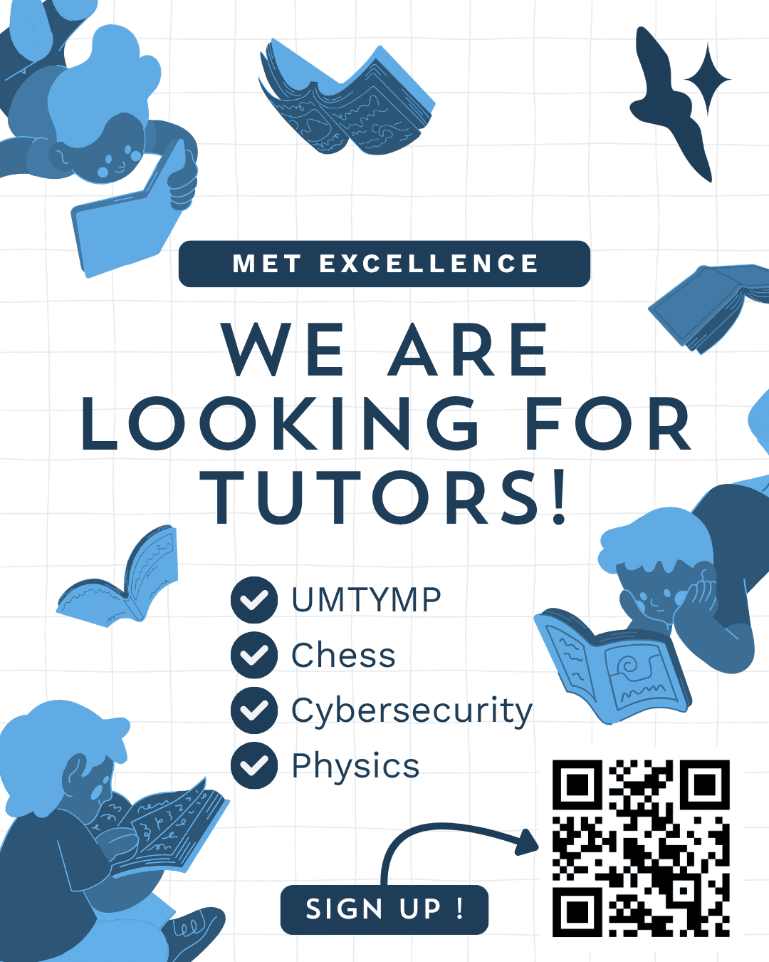We are looking for tutors flyer